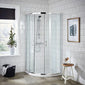 ShowerWorX Lela 900 x 900mm Quadrant Shower Enclosure - welovecouk