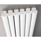 Nuie Revive Double Panel Designer Radiator - High Gloss White - 1500 x 354