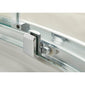 Nuie Pacific 860mm Single Entry Quadrant - Polished Chrome - AQSE1