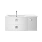 Sarenna Wall Hung Basin Vanity Unit 1000mm - White