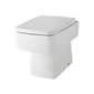 Deus 500mm Toilet and Basin Combination Unit - Bleached Oak