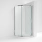 ShowerWorX Atlantic 860mm Single Entry Quadrant Shower Enclosure with Tray - 6mm Glass