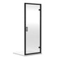 Nuie Rene 760mm Hinged Door - Matt Black