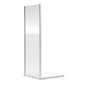 Nuie Rene 900mm Side Panel - Chrome - welovecouk