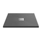 Slate Grey Slimline 800 x 800mm Square Shower Tray