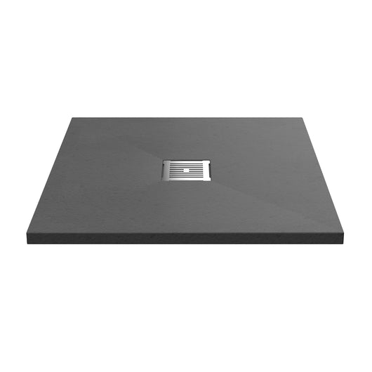  Slate Grey Slimline 900 x 900mm Square Shower Tray
