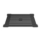 Square Shower Waste Black Top - welovecouk