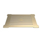 Hudson Reed Square Shower Waste Brushed Brass Top - Brushed Brass/White - welovecouk