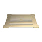 Square Shower Waste Brushed Brass Top - welovecouk