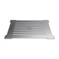 Hudson Reed Square Shower Waste Chrome Top - Chrome/Black - welovecouk