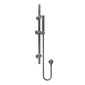 Nuie Arvan Thermostatic Concealed shower Valve with Slide Rail Kit - Brushed Pewter