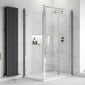 ShowerWorX Summit 1000 x 800mm Sliding Shower Enclosure - 8mm Glass