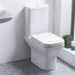 Tavistock Structure Open Back Comfort Height Close Coupled WC & Seat
