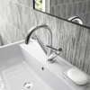  Hudson Reed Tec Lever Mono Basin Mixer Tap With Waste