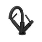 Hudson Reed Tec Lever Mono Basin Mixer - Matt Black