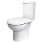 Civic Close Coupled Toilet & 520mm Basin and Full Pedestal