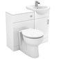 Mayford 1600 Complete Vanity Shower Bathroom Suite