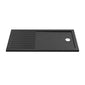 1400 x 800mm Rectangular Slate Grey Stone Walk-In Shower Tray