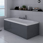 800mm Waterproof End Bath Panel - Anthracite