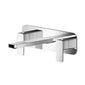 Nuie Windon Wall Mounted 3 Tap Hole Basin Mixer With Plate - Chrome - welovecouk