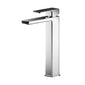 Nuie Windon High-Rise Mono Basin Mixer (No Waste) - Chrome