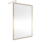 Hudson Reed Full Outer Frame Wetroom Screen 1950x1400x8mm - Brushed Brass - welovecouk