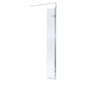 Hudson Reed Chrome Wetroom Swing Screen 300 x 1950mm - Glass