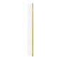 Brushed Brass Enclosure with Stone Shower Tray - Various Sizes Available