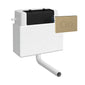 Hudson Reed Pneumatic Dual Flush Universal Access Concealed Cistern - Brushed Brass