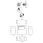 Hudson Reed Universal Access Cistern & Black Traditional Flush Plate - Matt Black - welovecouk